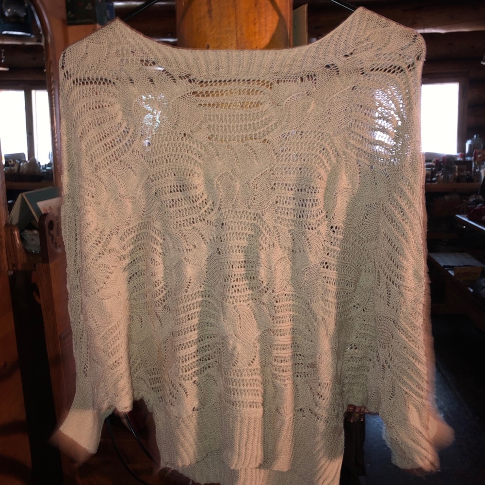 Patterned Knit Sweater M - Picture 2 of 4